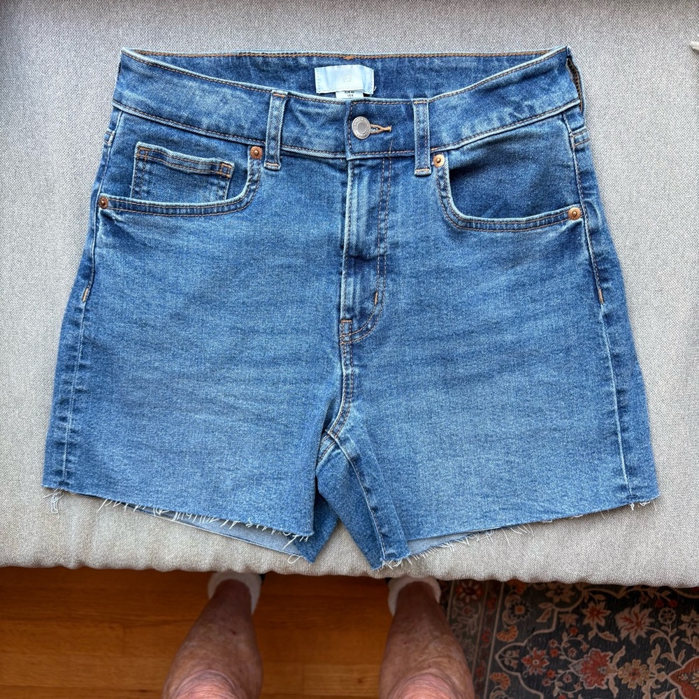 H&M Blue Denim Jean Shorts
